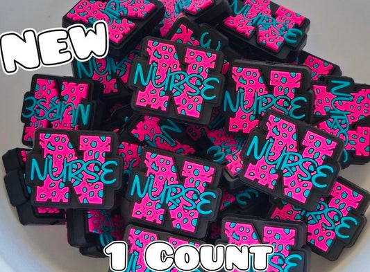 New 1 Count Nurse Focal Bead