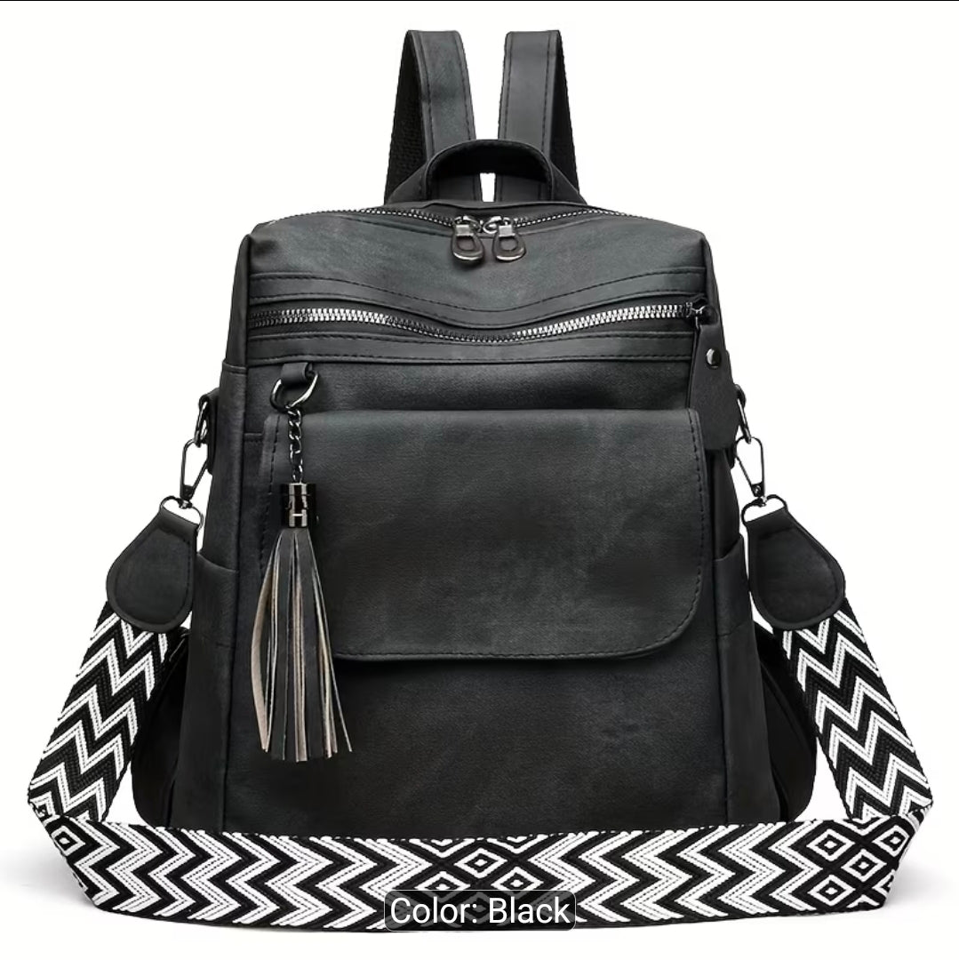 Viral Trending Stylish 12x6x12 Dual Shoulder Back Pack Bag Purse