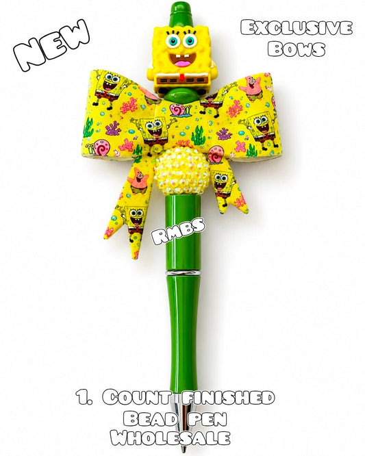 Wholesale 1 Count Beadable Pen