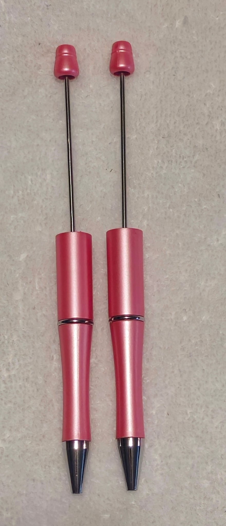1 Count Solid Beadable Pen Blanks. Bead Accessorie Blanks