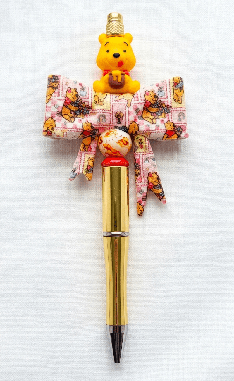 Wholesale 1 Count Beadable Pen Signature Exclusive All Beads Are Created By US pooh bear