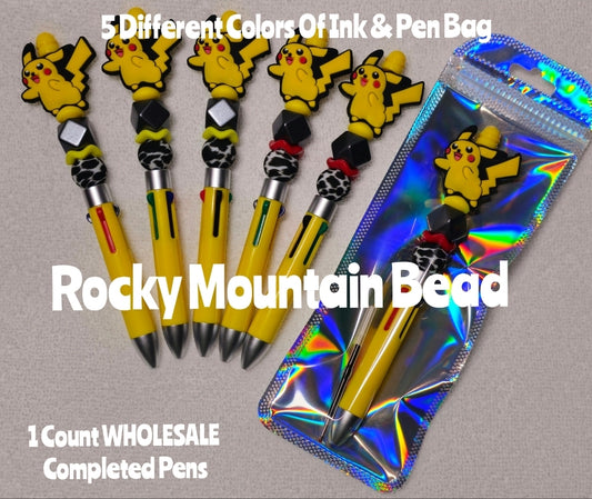 Wholsale Completed Pens comes with pen bag Craft Supplies Character Pokémon
