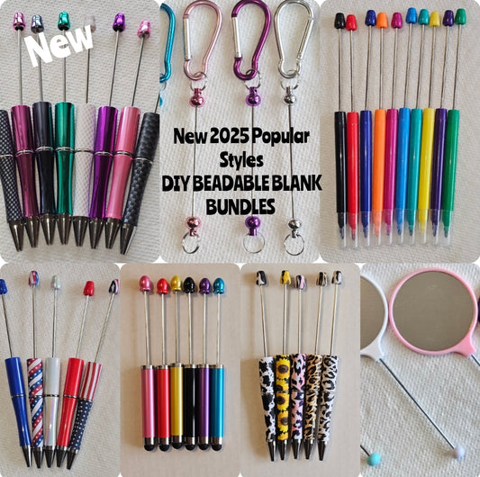 New 2025 DIY beadable bundles. Many options