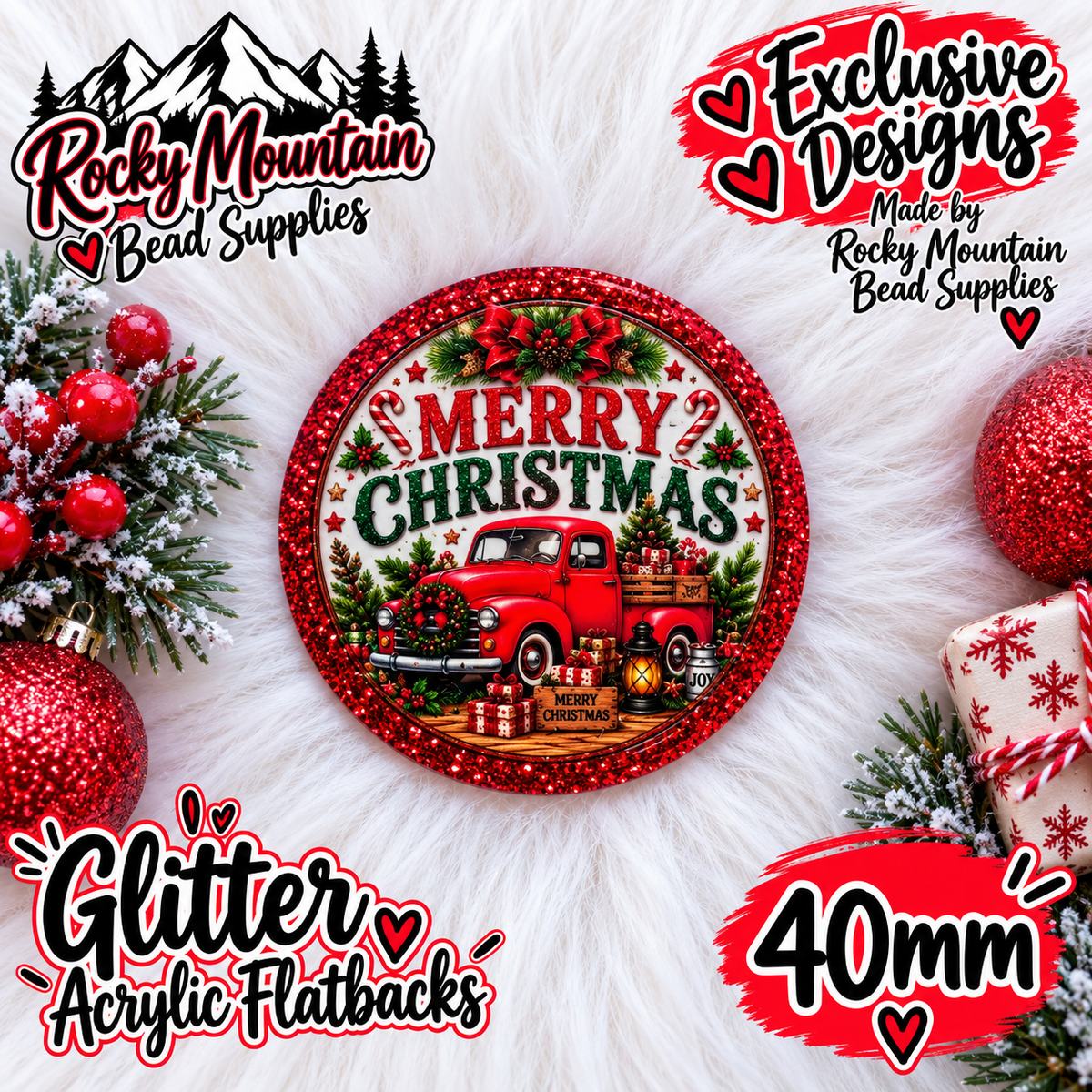 Shop Exclusive 1 Count Custom Exclusive Glitter
