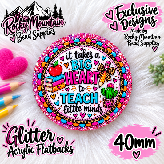 Shop Exclusive 1 Count Custom Exclusive Glitter Teacher