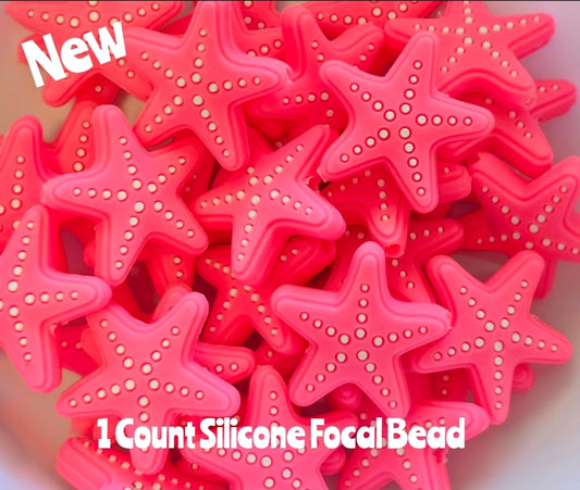 New Starfish Focal Beads 1 Count DIY Bead Supplies