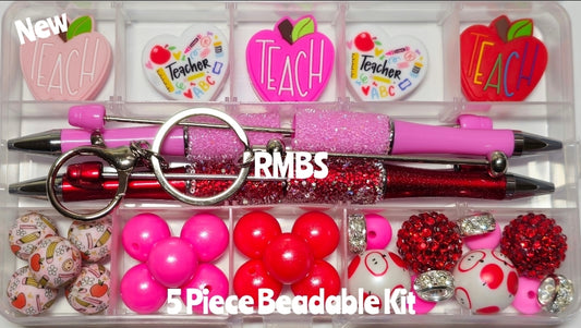 Teacher School DIY Beabable kit  CONTAINER INCLUDED