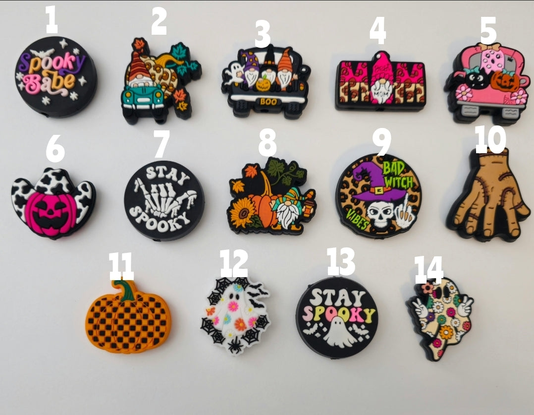1 Count Focal Beads Fall Halloween Overstock & Discontinued