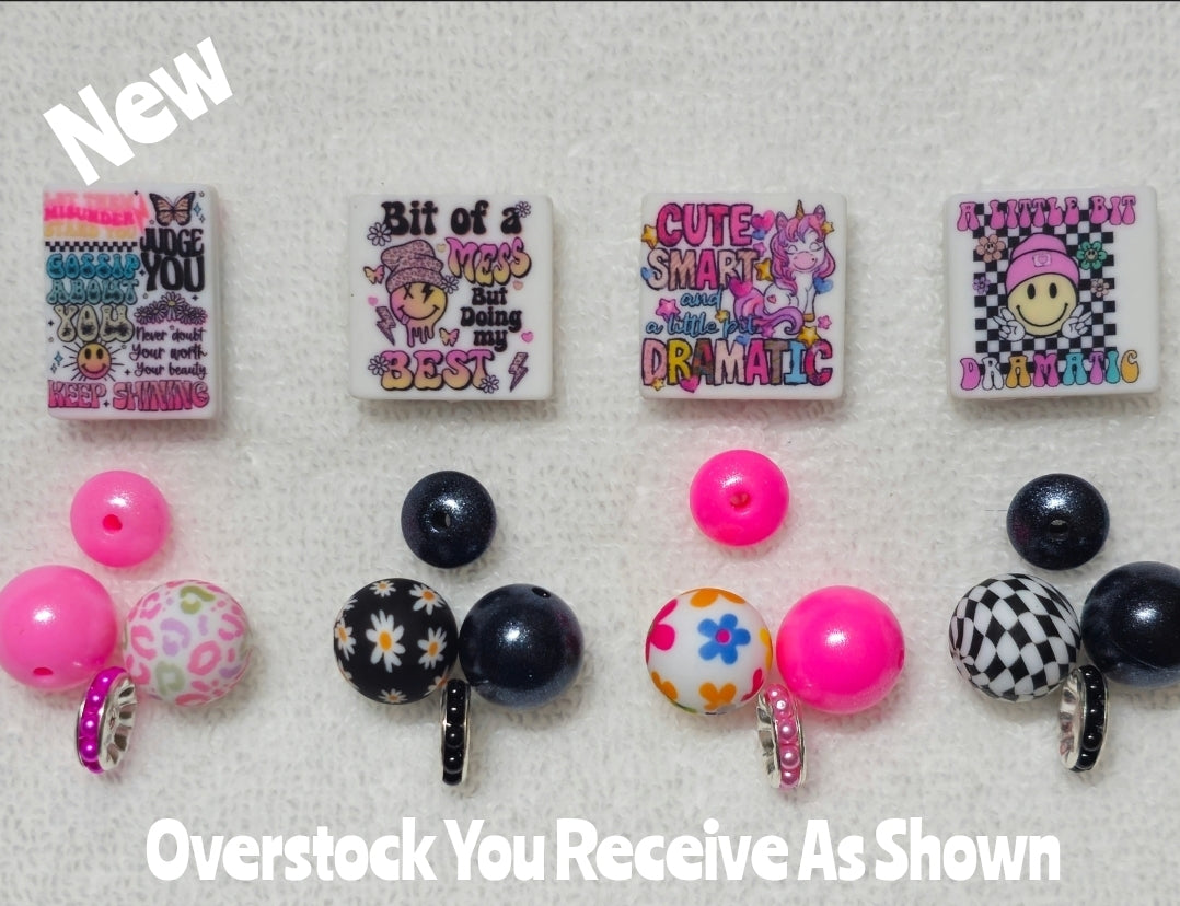 Overstock Clearance Sassy inspirational words Set