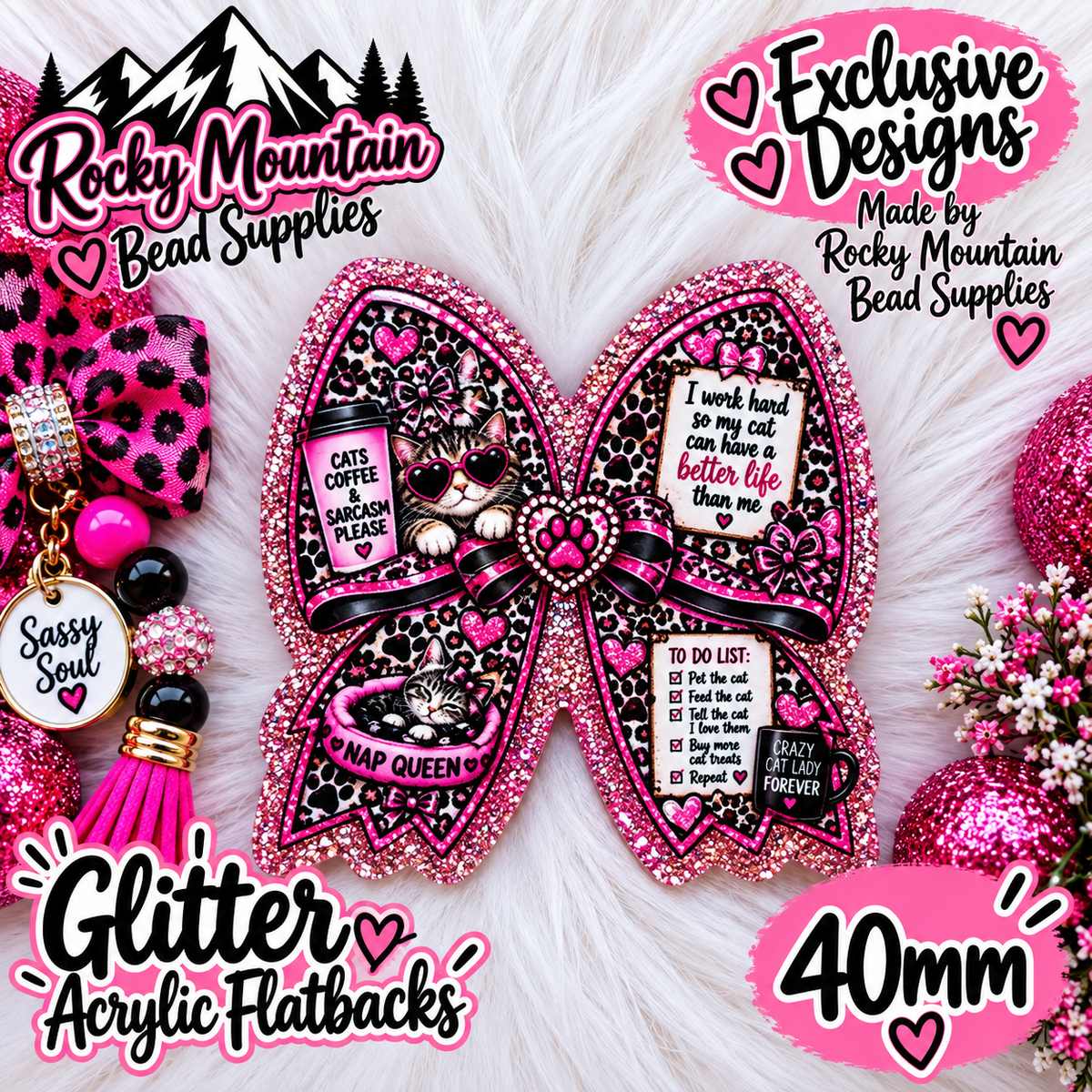 Shop Exclusive 1 Count Custom Exclusive Glitter