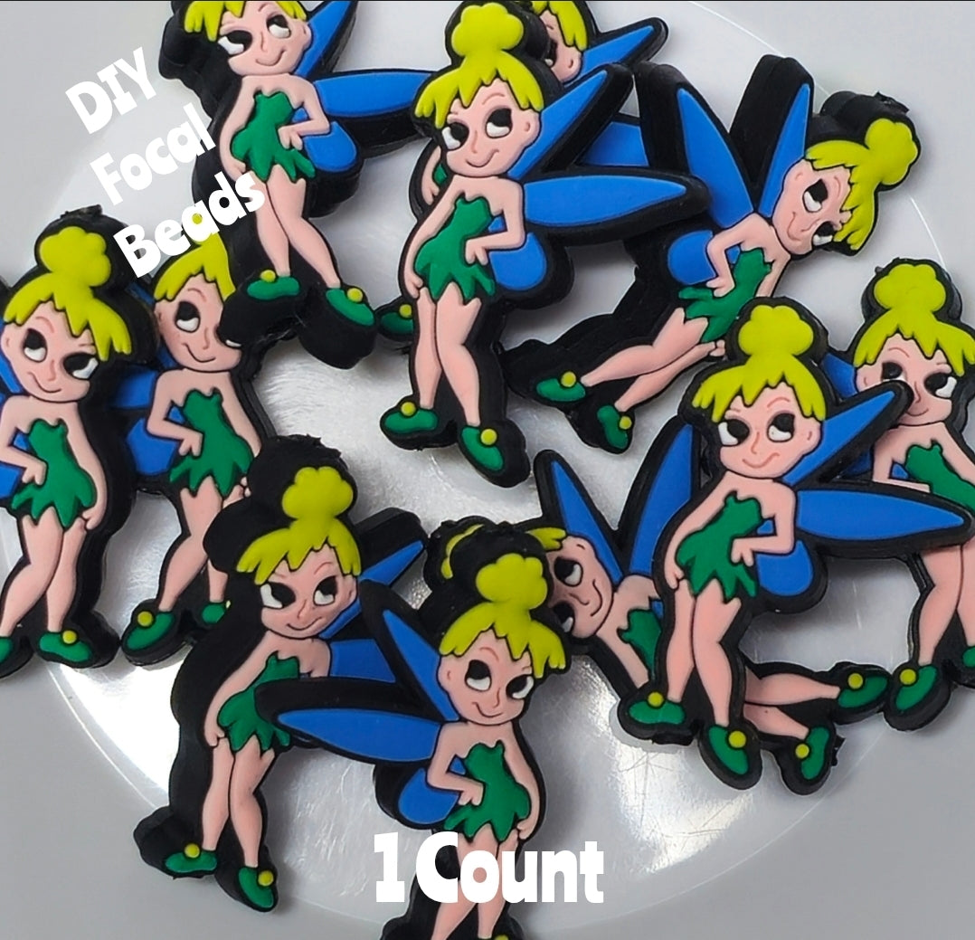 DIY Focal Bead 1 Count Craft Supplies Tinker Bell