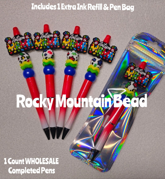 Wholsale Completed Pens come with 1 pen 1 ink refill and pen bag Craft Supplies Autism