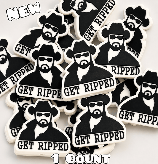 1 Count Focal Bead Get Ripped