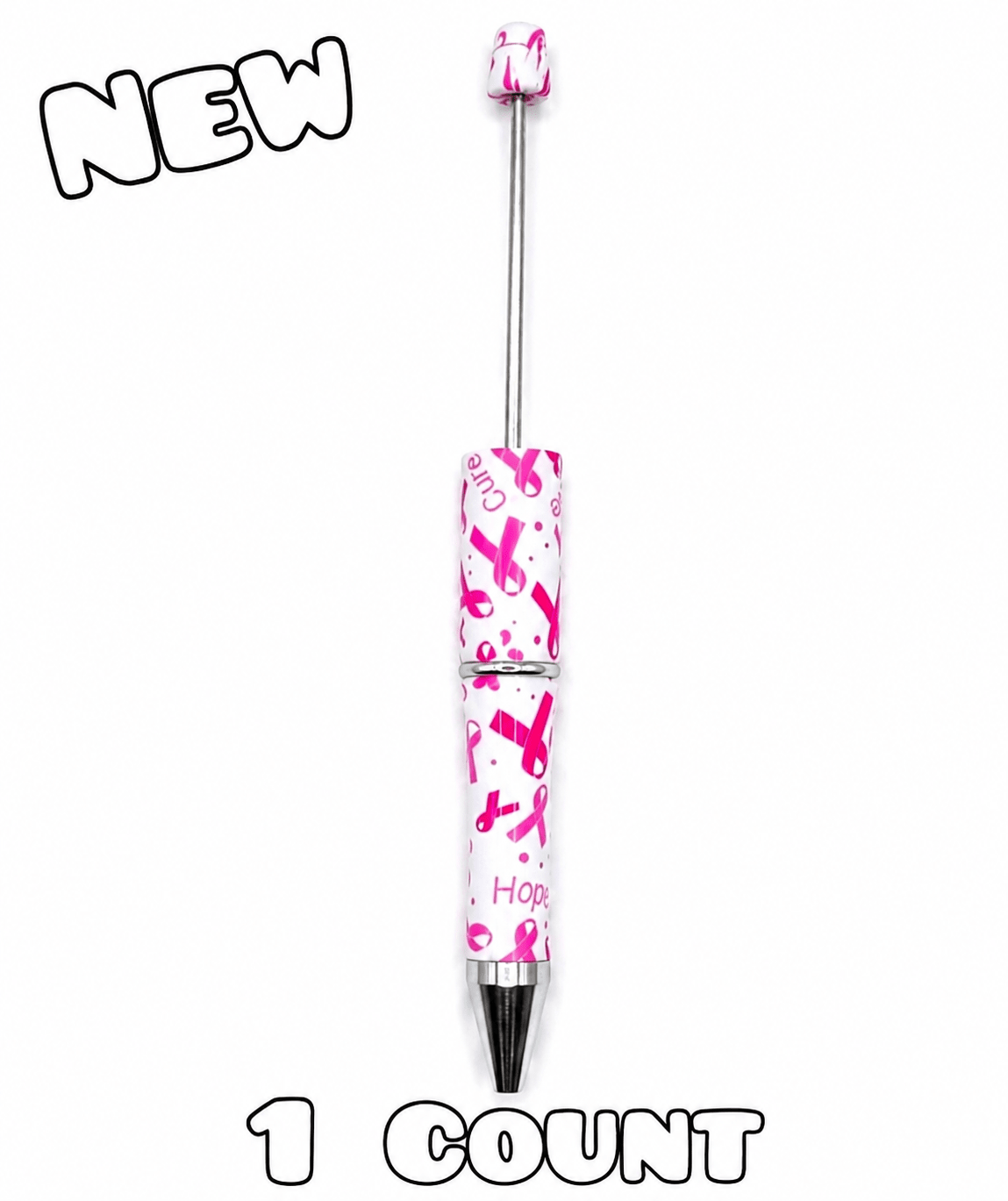 1 Count Breast Cancer Awareness Beabable PEN Blanks