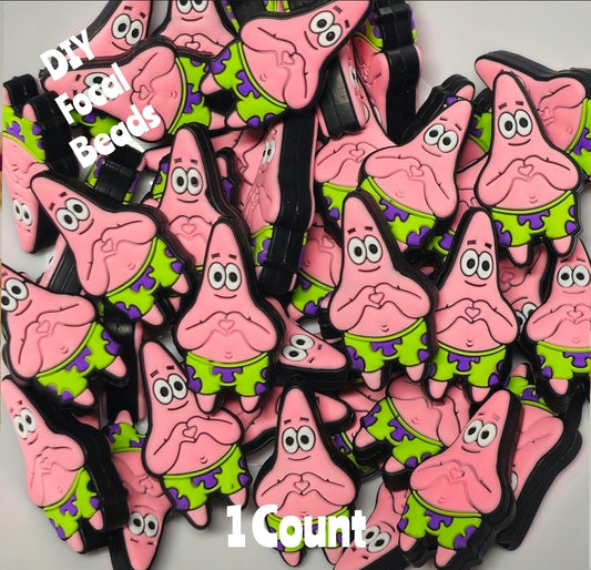 DIY Focal Bead 1 Count Craft Supplies Character Patrick SpongeBob