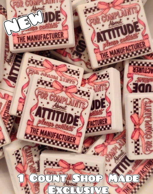 New 1 Count Focal Bead For complaints on attitude check the manufacture.  Pen is example bead only