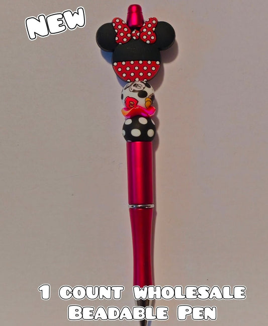 Wholesale 1 Count Beadable Pens Mickey