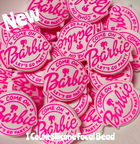 New Barbie Focal Beads 1 Count DIY Bead Supplies