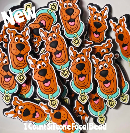 New Scooby Doo Focal Beads 1 Count DIY Bead Supplies