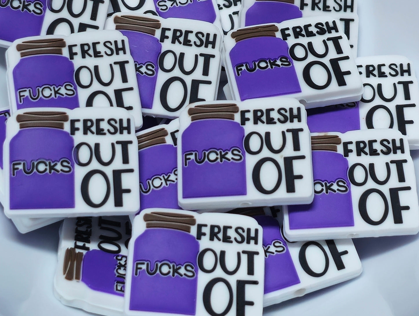 DIY Focal Bead 1 Count Craft Supplies. Adult Sassy Cuss Words