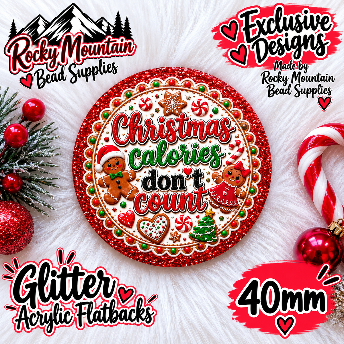 Shop Exclusive 1 Count Custom Exclusive Glitter