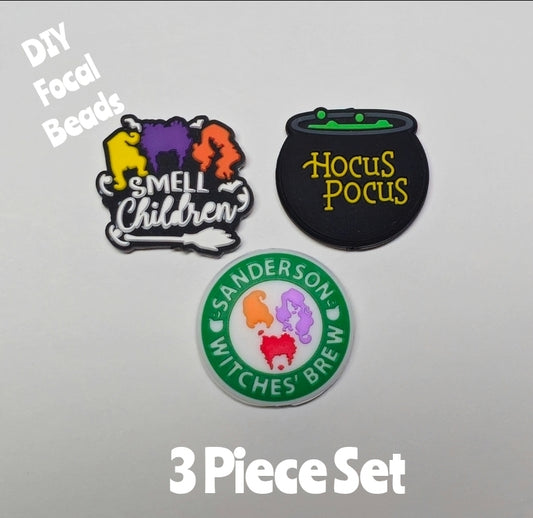 DIY Focal Bead 1 Count Craft Supplies Halloween Sanderson Sister Bead Set