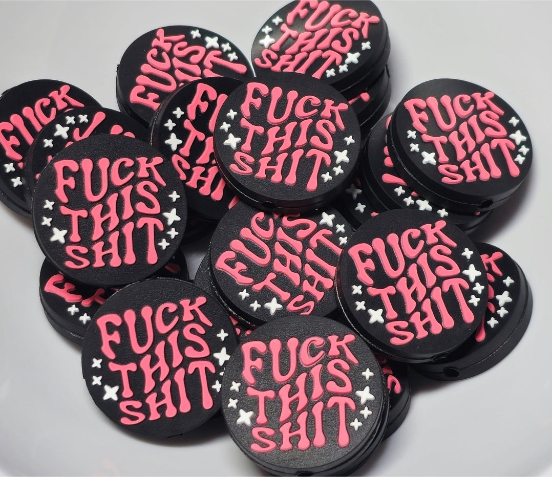 DIY Focal Bead 1 Count Craft Supplies. Adult Sassy Cuss Words