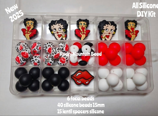 Limited edition large betty boop Beabable kit