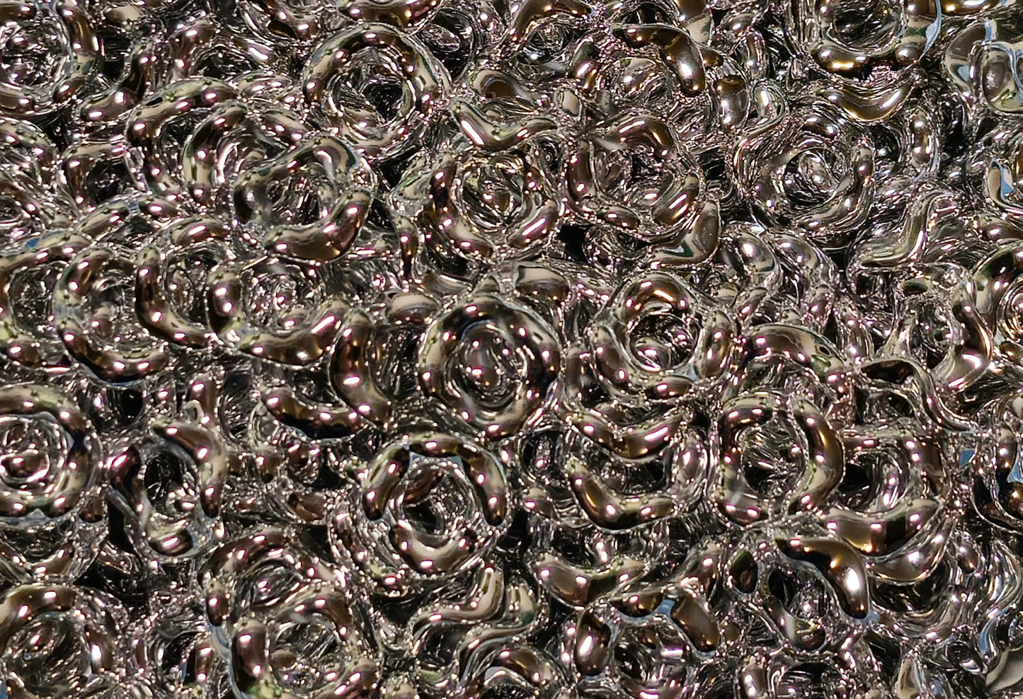 New Custom Chrome 15MM Large Hole Wavy Spacers 5 Count Packs 3 Colors