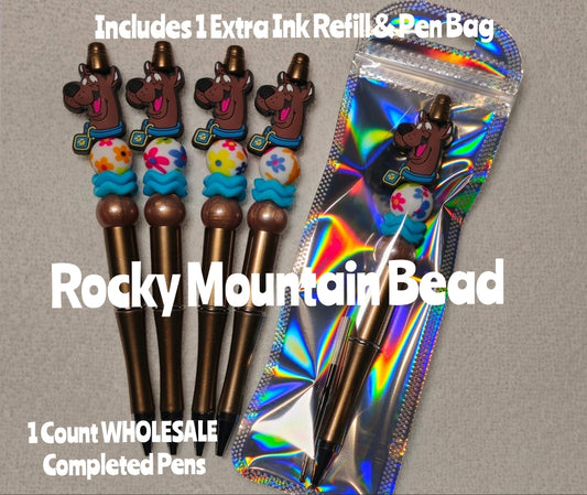 Wholsale Completed Pens come with 1 pen 1 ink refill and pen bag Craft Supplies Character Pup