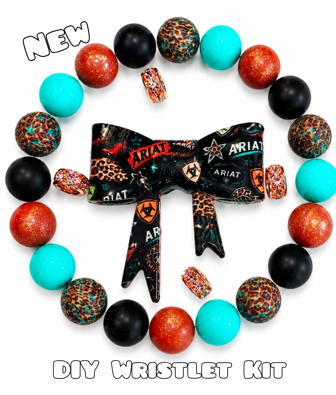 New 1 Count DIY Deluxe Beadable Wristlet Kit Ariat