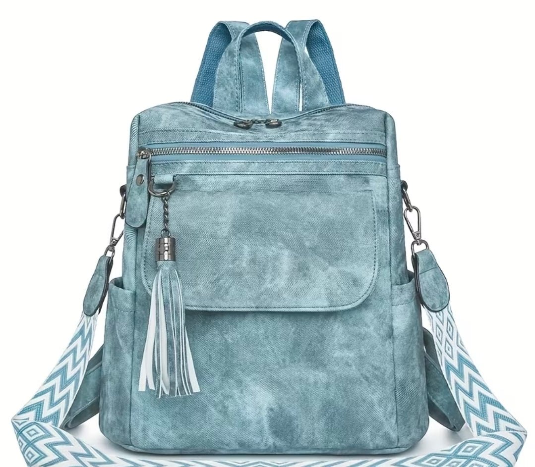 Viral Trending Stylish 12x6x12 Dual Shoulder Back Pack Bag Purse