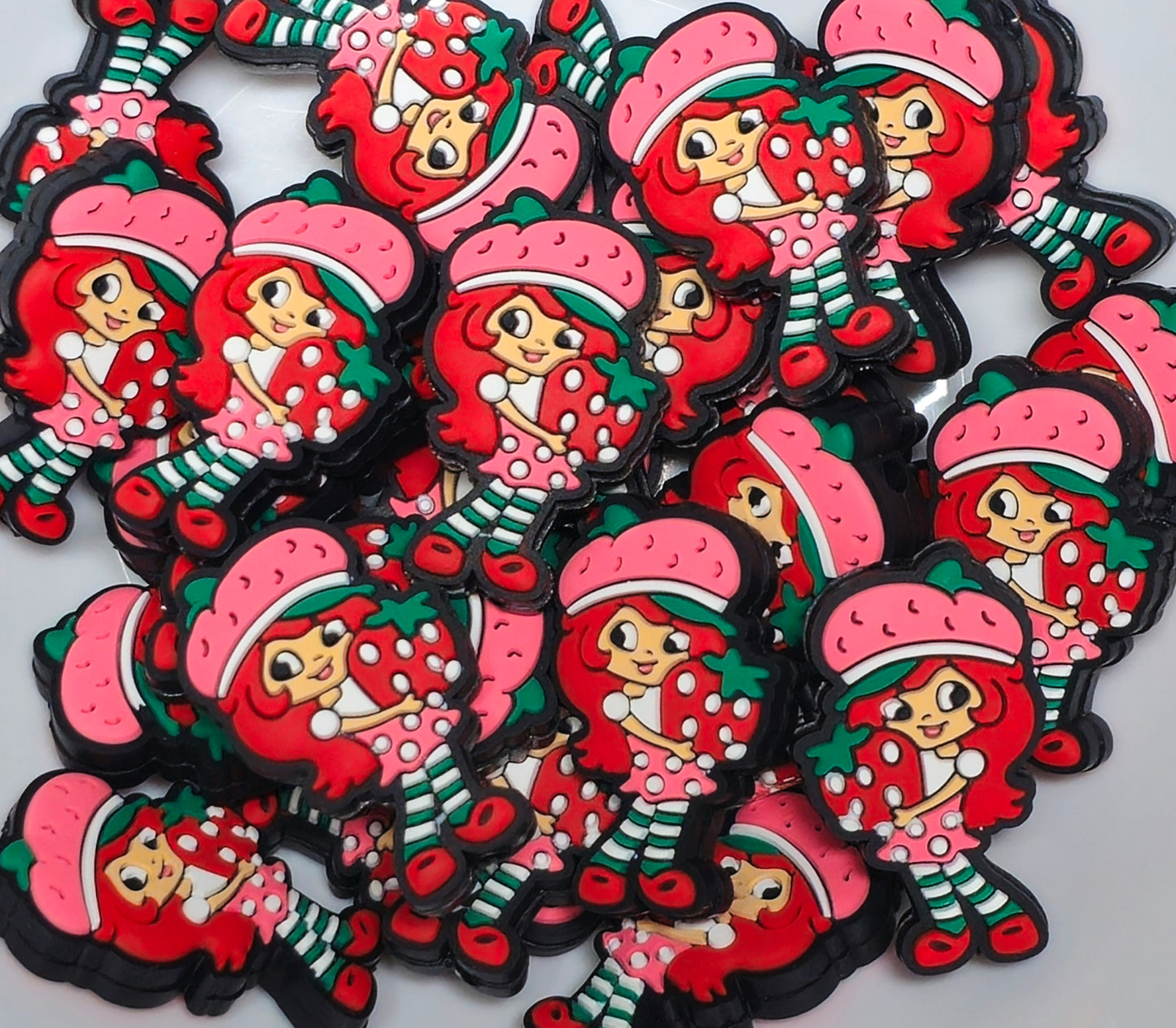 DIY Focal Bead 1 Count Craft Supplies Character Strawberry Shortcake
