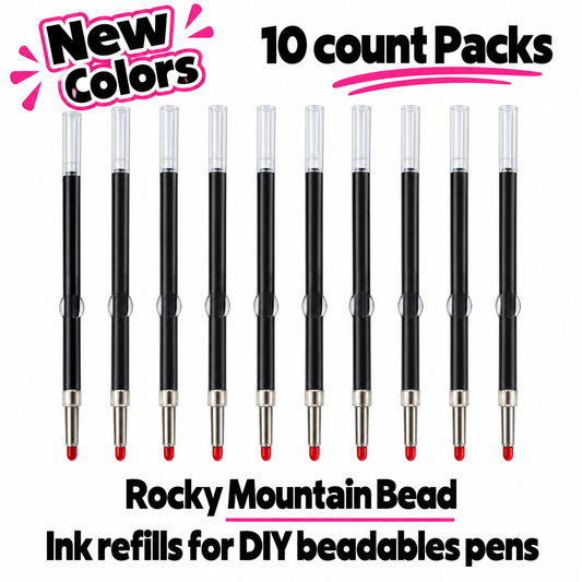 10 count Ink Refill For DIY beadable pens