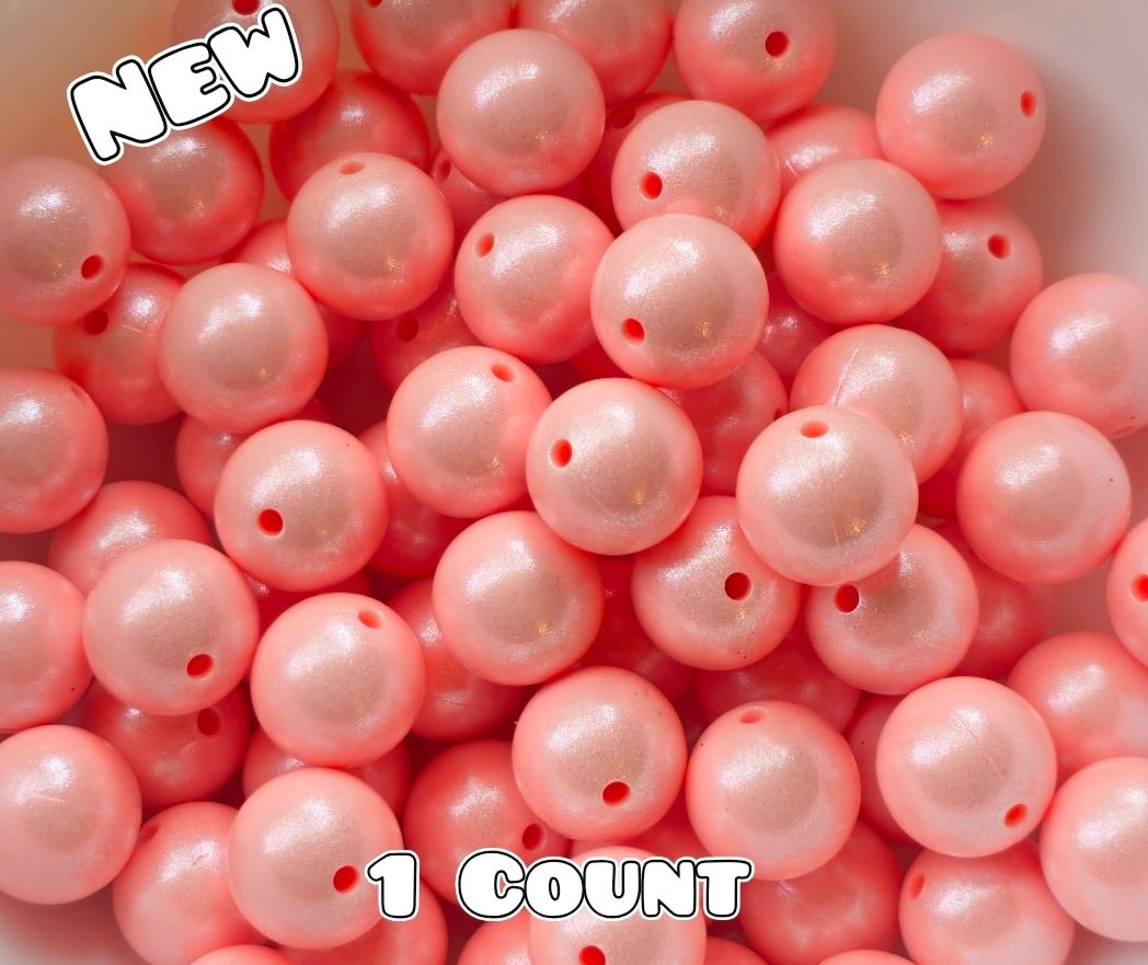 New 15mm 1 Count DIY Silicone Solid OPAL LIGHT Pink Supplies & ACCESSORIES