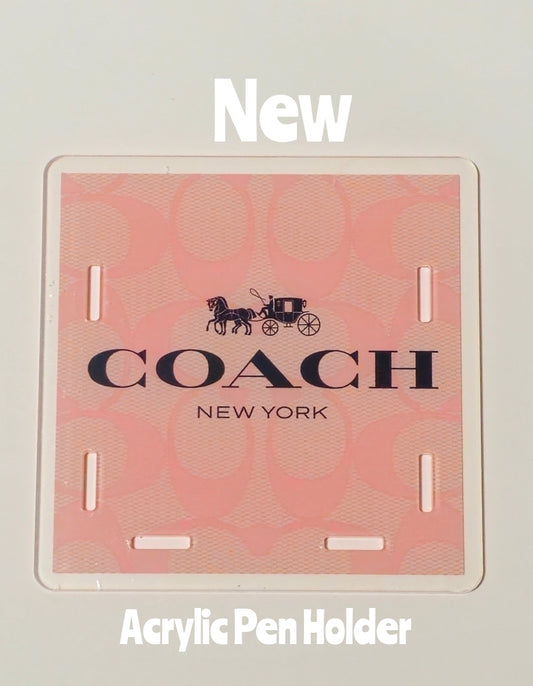 NEW Acrylic Pen Holder Box 1 Count Luxury. Read description for directions and special handling.