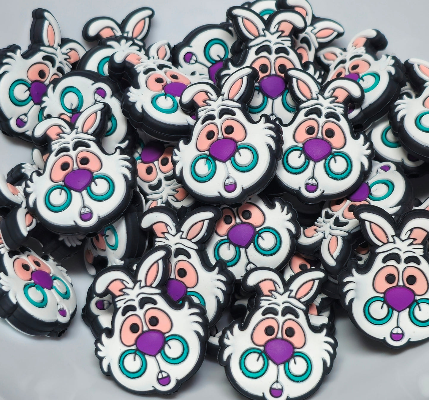 DIY Focal Bead 1 Count Craft Supplies Character Alice Wonderland Beads
