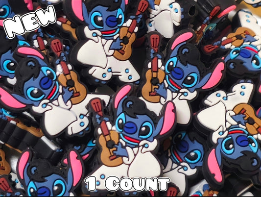 New 1 Count Focal Bead Elvis Stitch