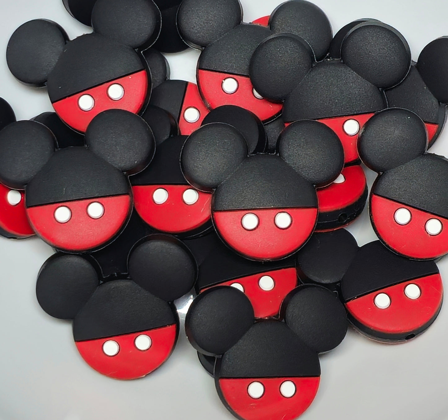 DIY Focal Bead 1 Count Craft Supplies Character Mickey Minnie Mouse