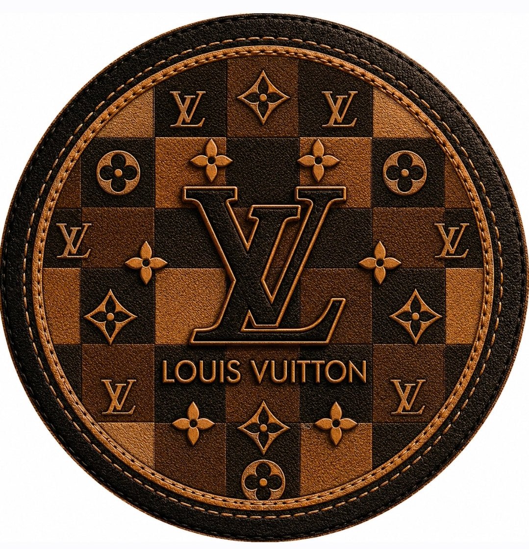 1 Count New Release Silicone Focal Bead Bow GLOSSY FINISH Exclusive LV Brown 2 options