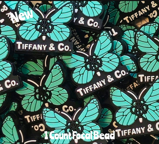 New 1 Count Luxury Butterfly Focal Bead