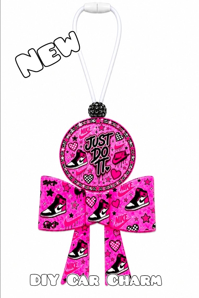 New 1 Count DIY Beadable Care CHARM Nike