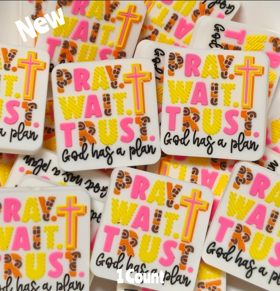 DIY Focal Bead 1 Count Craft Supplies Fall Religious Thanksgiving Silicone Beads