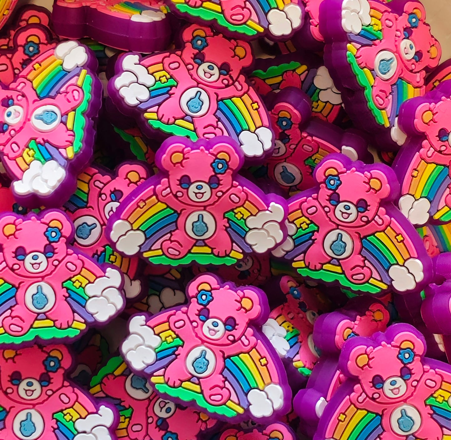 DIY Focal Bead 1 Count Craft Supplies Care Bears Beads Charms