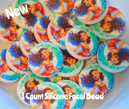 New 1 Count Focal Bead Mona