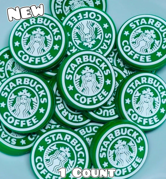 New 1 Count Starbucks Focal Bead
