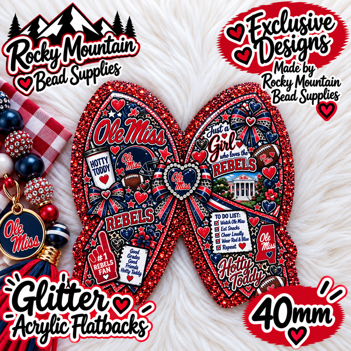 Shop Exclusive 1 Count Custom Exclusive Glitter