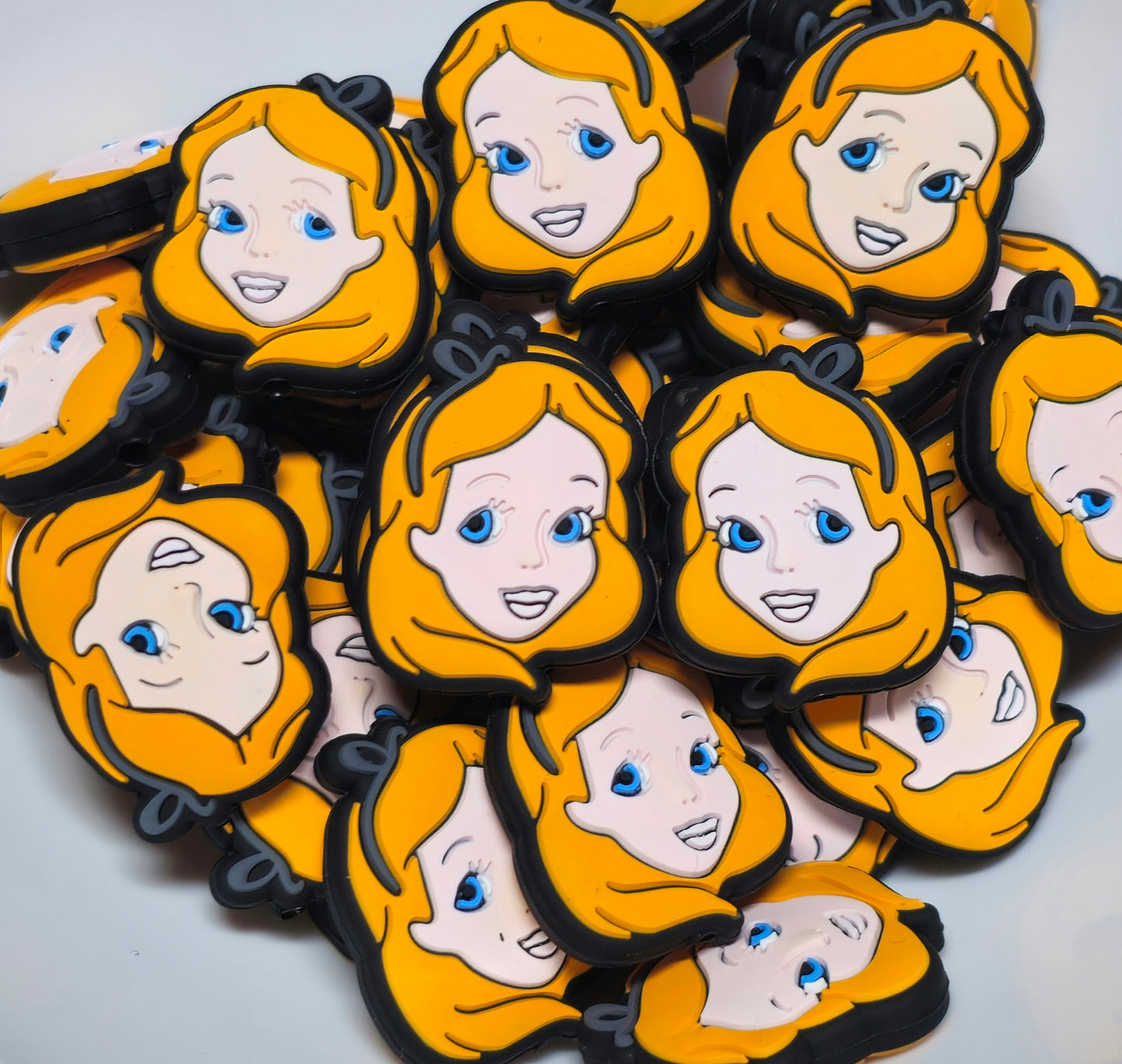 DIY Focal Bead 1 Count Craft Supplies Character Alice Wonderland Beads