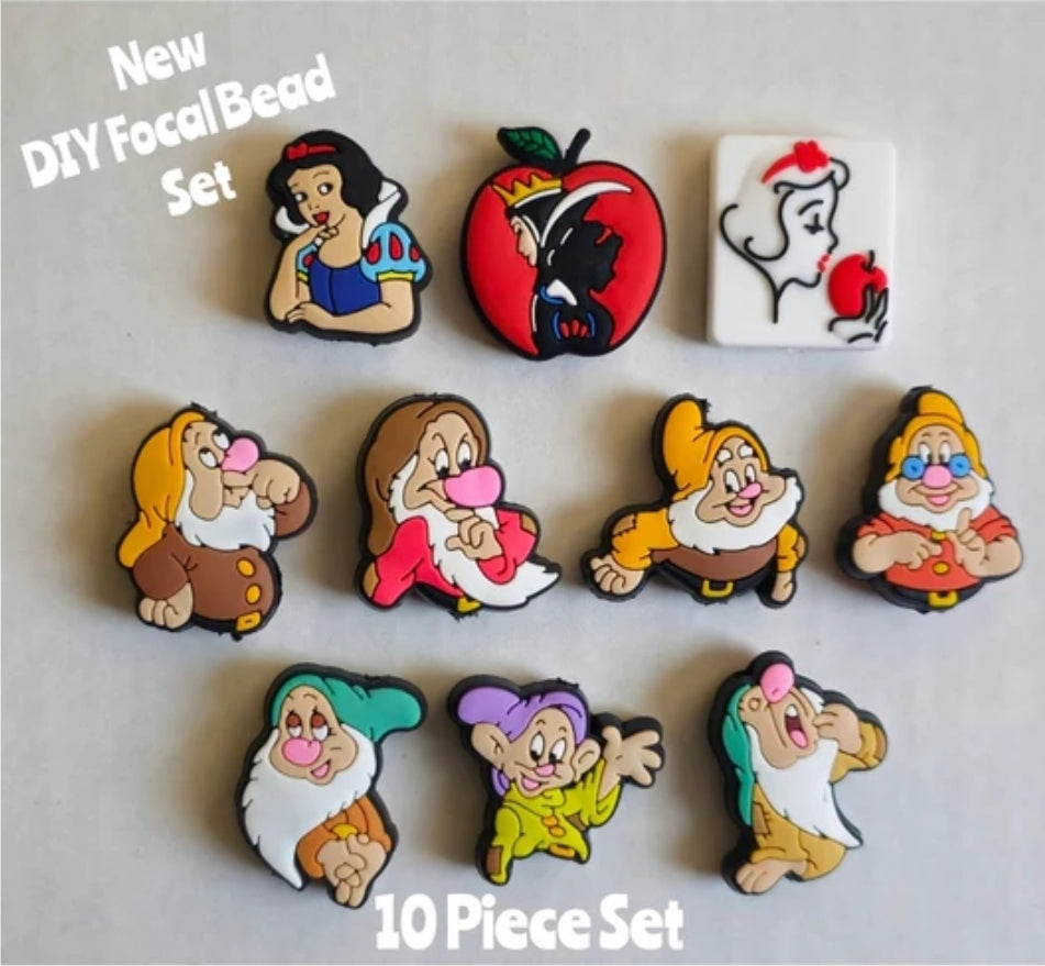 DIY Focal Bead Sets Craft Supplies Character Cartoon Bead Sets