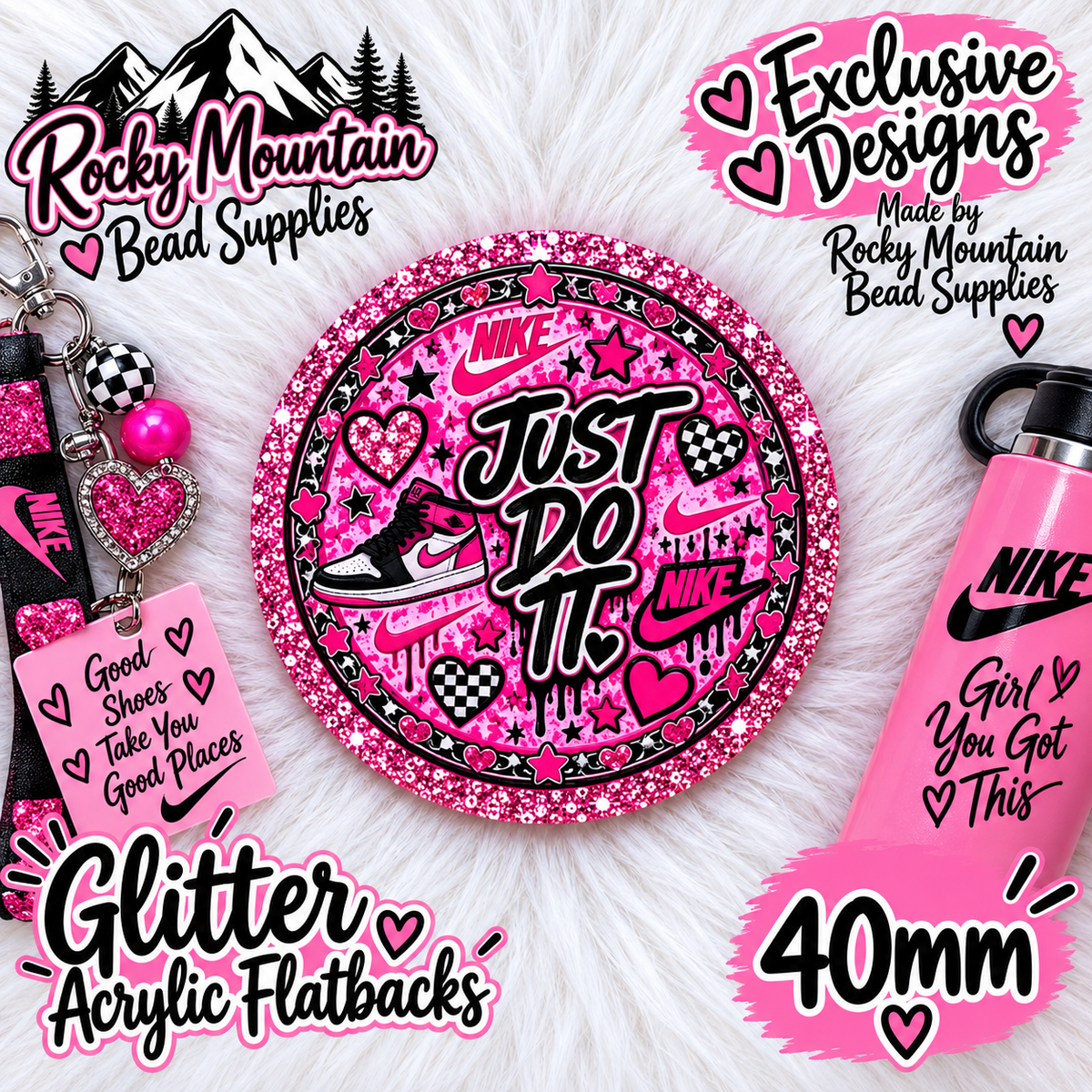 Shop Exclusive 1 Count Custom Exclusive Glitter